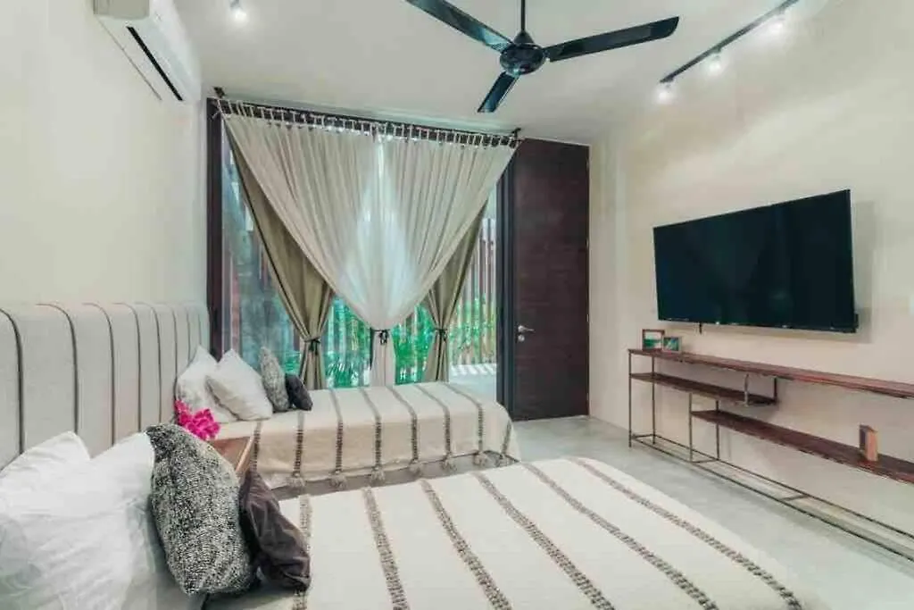 דירות טולום Luxury 2 Bdr 2 Bth 2 Bikes Jacuzzi Fiboptic Wifi.
